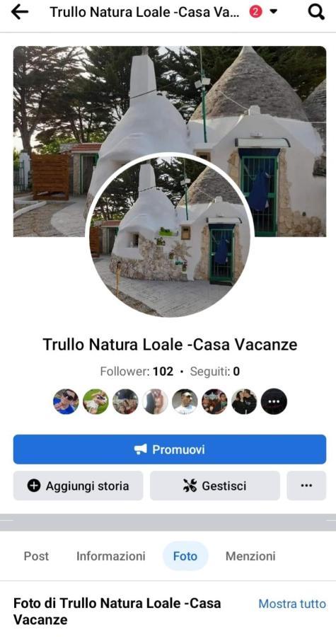 מרטינה פרנקה Trullo Natura Loale מראה חיצוני תמונה